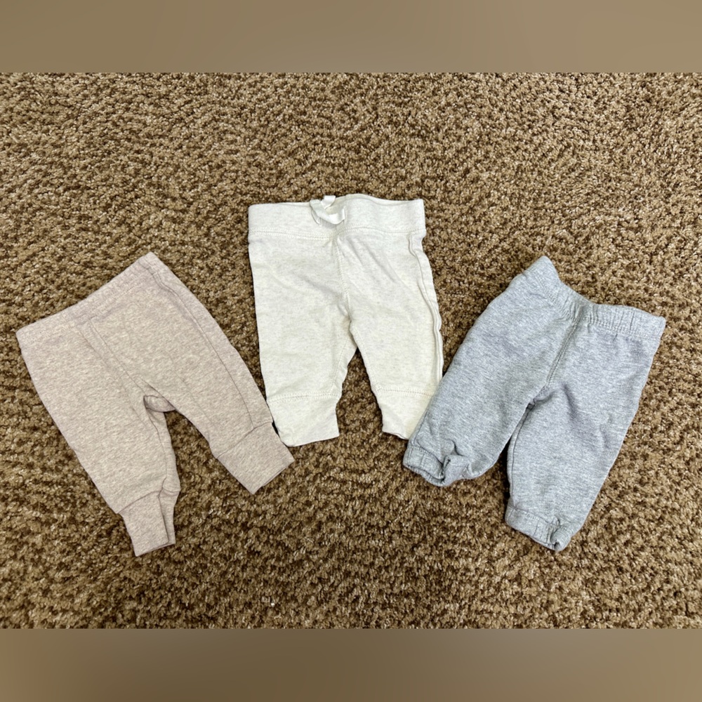 Bundle of 3 Kids Jogger Pants Set